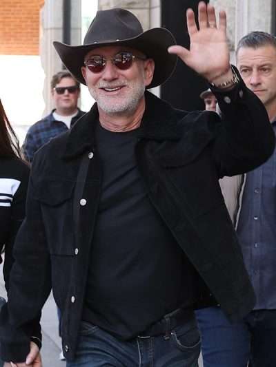 Buy Jeff Bezos Black Wool Jacket