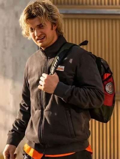 Cold Storage 2026 Travis Meacham Black Bomber Jacket