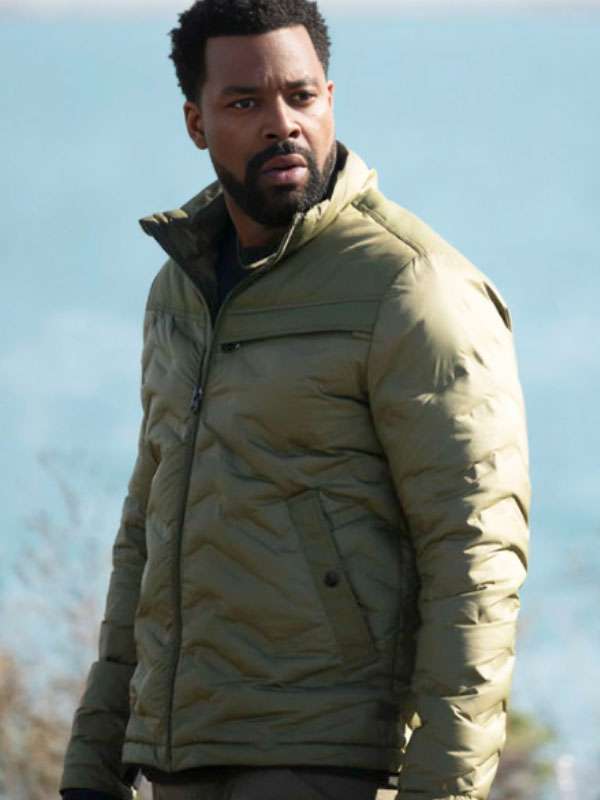 Kevin Atwater Chicago PD S13 Olive Green Puffer Jacket