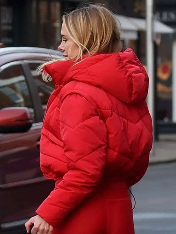 Kimberley Garner Red Jacket