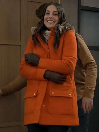 General Hospital S63 Molly Lansing Orange Coat