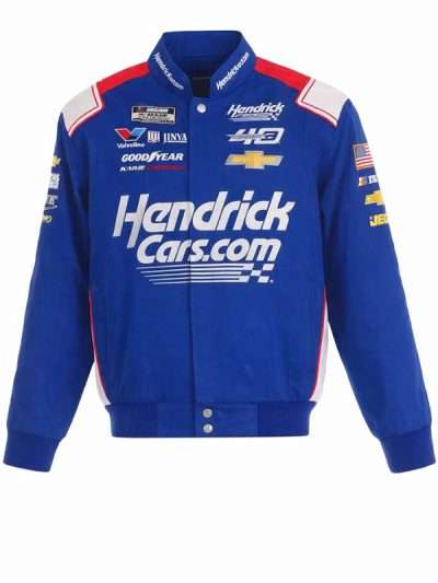 Kyle Larson Royal Blue HendrickCars Royal Blue Uniform Jacket