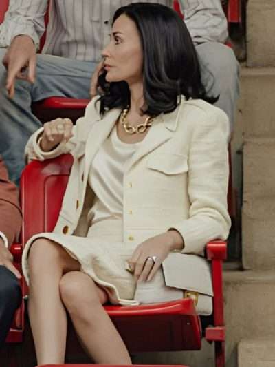 Landman S02 Cami Miller White Wool Jacket