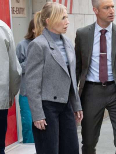 Amanda Rollins Law and Order SVU S27 Cropped Jacket