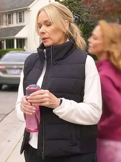 Leanne 2025 Leanne Murphy Black Puffer Vest