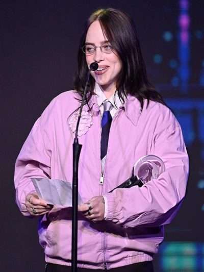 Buy Billie Eilish MLK Jr Beloved Community Awards Pink Jacket