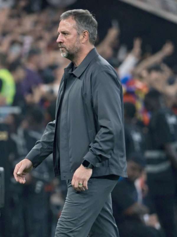 Manager Hansi Flick Grey Jacket