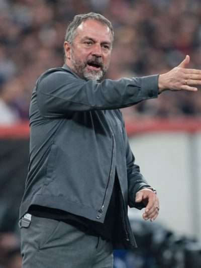 Manager Hansi Flick 2026 Grey Jacket