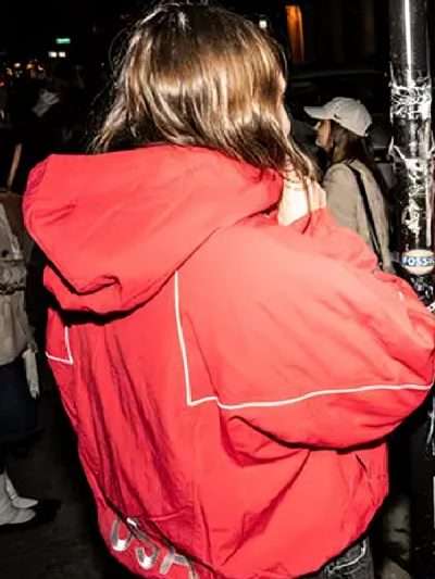 Marty Supreme Red Hooded Jacket