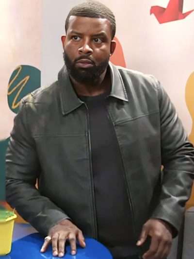 Beyond the Gates S01 Randy Parker Black Leather Jacket