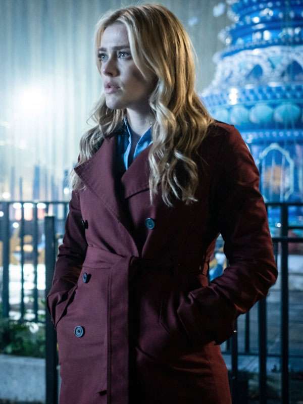 The Hunting Party Melissa Roxburgh S02 Coat