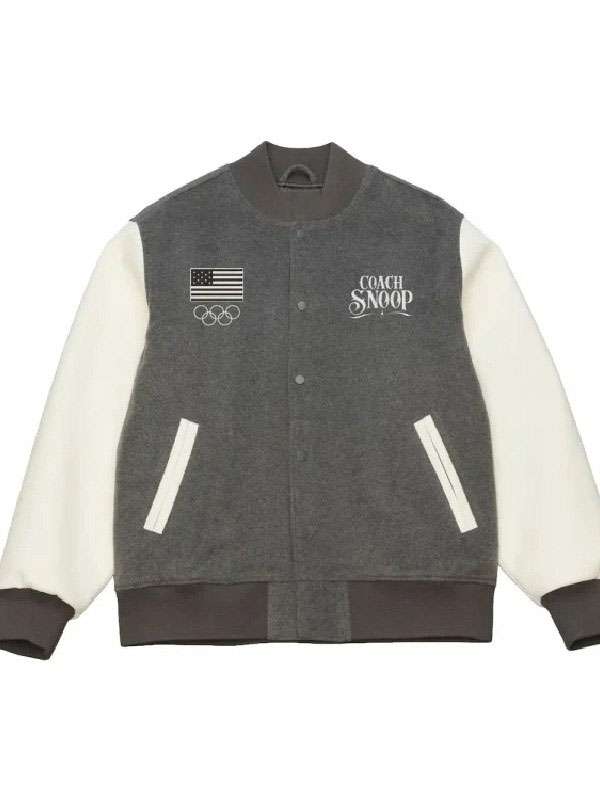 Milano Cortina 2026 Team USA Coach Snoop Varsity Jacket