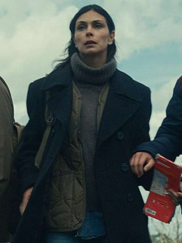Greenland 2: Migration 2026 Morena Baccarin Wool Peacoat
