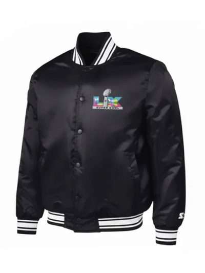 NFL Super Bowl LX Black Bomber Jacket