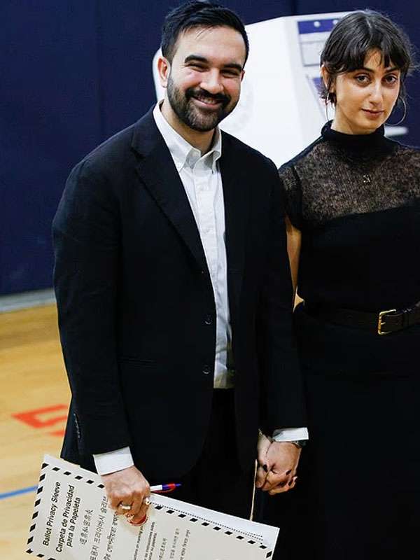 Election Day 2025 NYC Zohran Mamdani Black Blazer