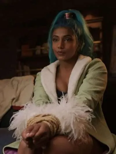Miss Wednesday One Piece Green Coat