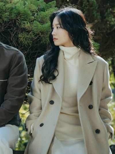 Our Movie 2025 Beige Wool Trench Coat