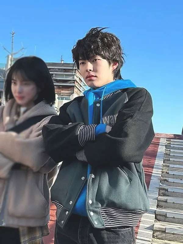 Park Yoon-ho Study Group Varsity Jacket