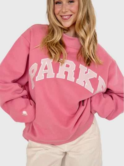 Pink Aid x Parke Mockneck Sweatshirt