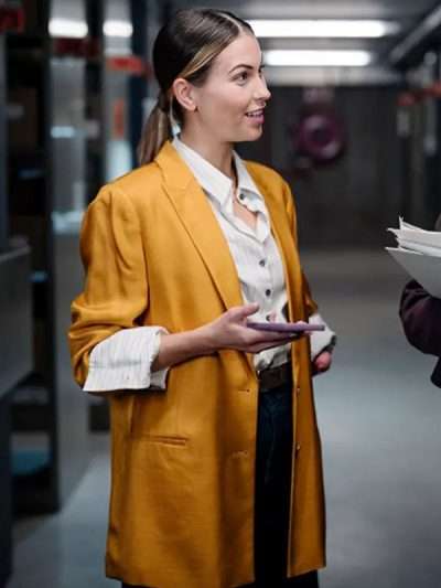 Patience 2025 Zinzi Rooks Mustard Coat