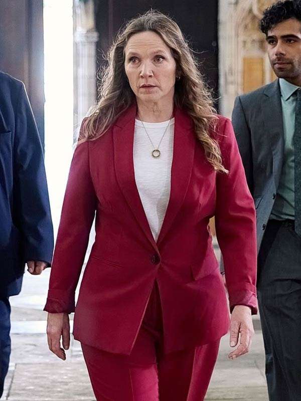 Patience 2026 DI Frankie Monroe Red Blazer