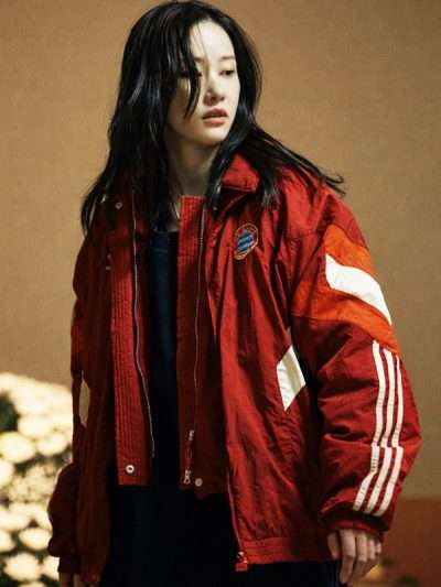 Jeon Jong-seo Project Y Red Track Jacket