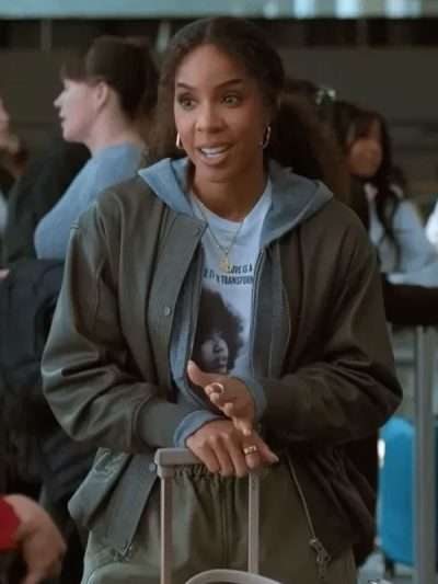 Kelly Rowland Relationship Goals Leather Jacket