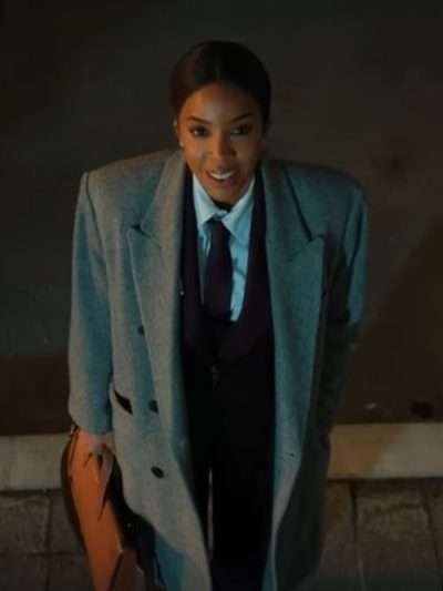 Relationship Goals Kelly Rowland Grey Trench Coat