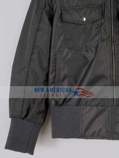 TV Series Doctor Who Billie Piper Grey Bomber Jacket