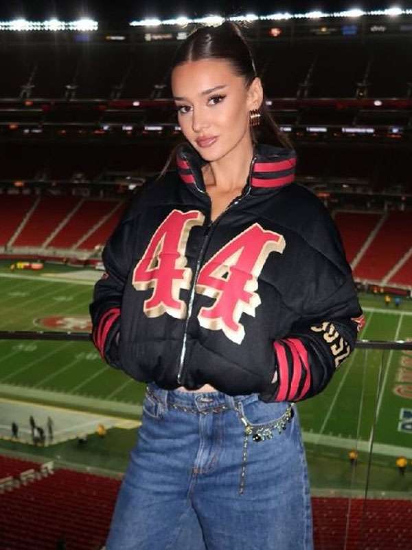 San Francisco 49ers Kristin Juszczyk 2026 Puffer Jacket