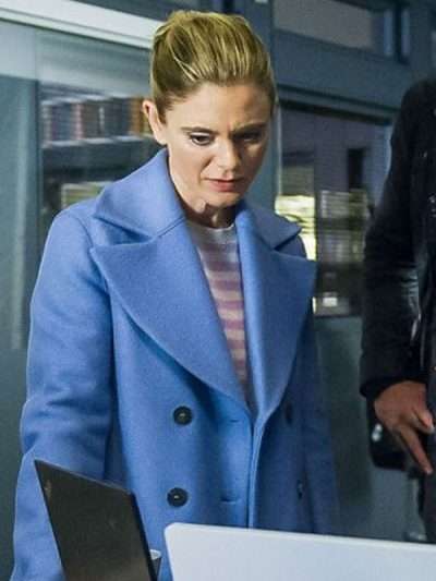 Emilia Fox Silent Witness Blue Coat