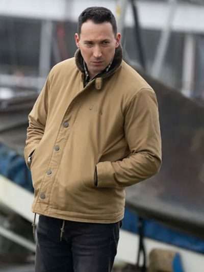 David Caves Silent Witness Brown Cotton Jacket