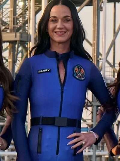Katy Perry Blue Origin Space Jumpsuit