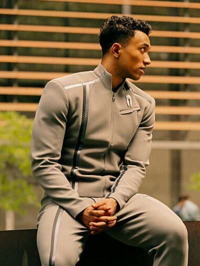 Star Trek Starfleet Academy S01 Sandro Rosta Grey Uniform Jacket