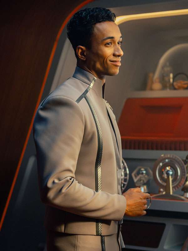 Star Trek Starfleet Academy 2026 Sandro Rosta Grey Uniform Jacket