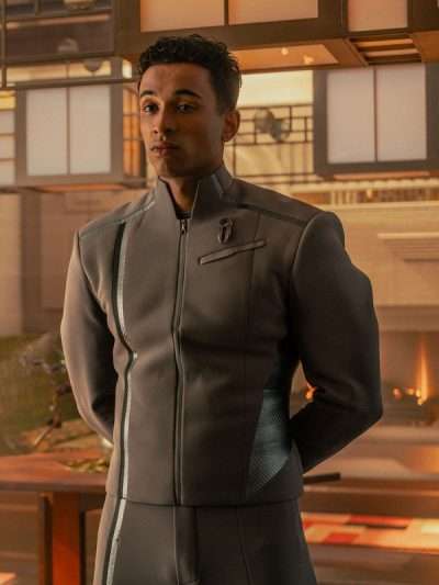 Star Trek Starfleet Academy 2026 Sandro Rosta Grey Uniform Jacket
