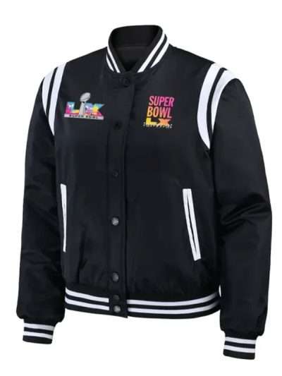 Super Bowl LX NFL Black Jacket