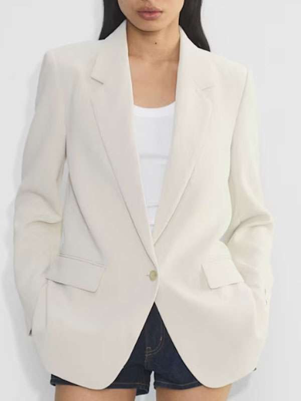 TV Series DMV 2025 Chelsea Frei White Blazer