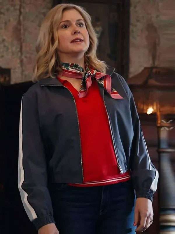 TV Series Ghosts S05 Rose McIver Grey Jacket