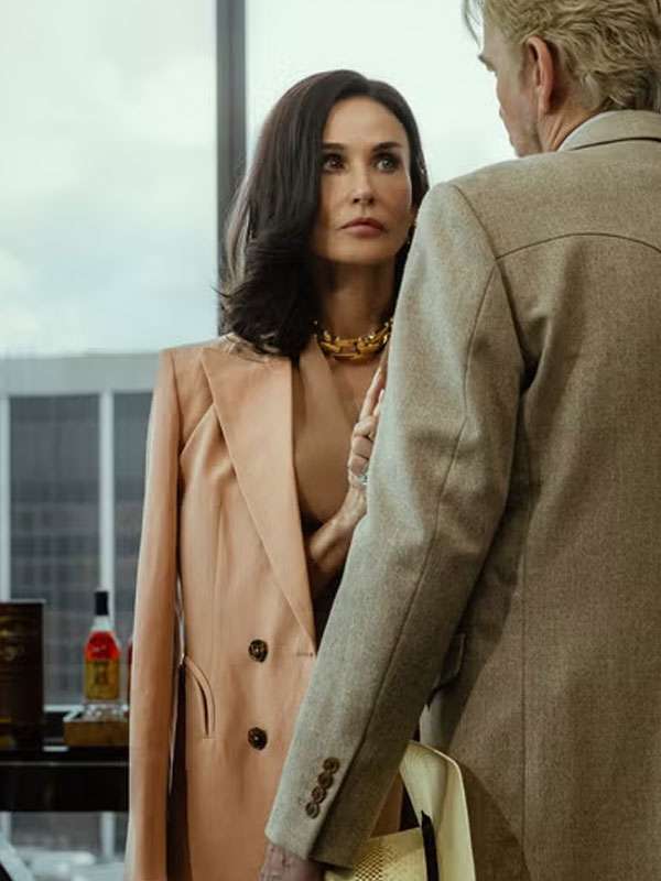 TV Series Landman S02 Cami Miller Peach Blazer
