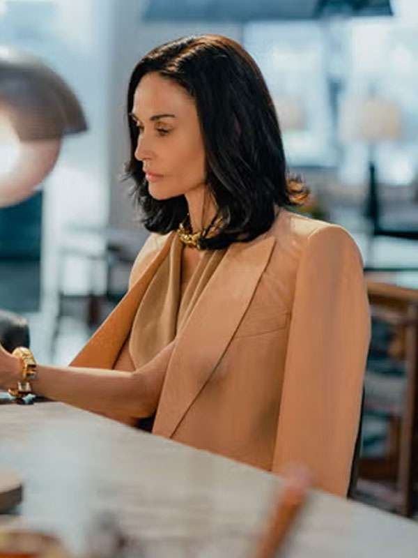 TV Series Landman 2026 Cami Miller Peach Blazer