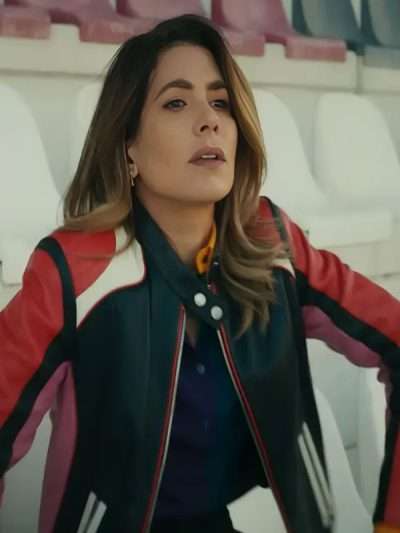 Motorvalley Giulia Michelini Red and Black Motorcycle Jacket