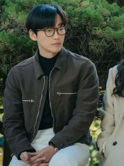 Namkoong Min Our Movie Brown Cotton Jacket