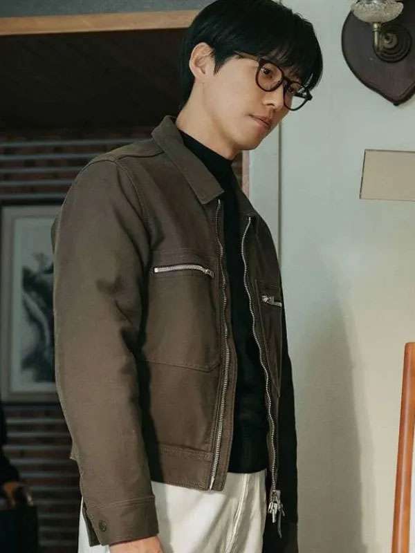 TV Series Our Movie Namkoong Min Brown Cotton Jacket