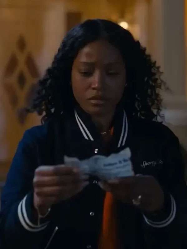 TV Series The Burbs 2026 Keke Palmer Black Varsity Jacket