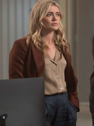 Rebecca Henderson The Hunting Party Brown Blazer