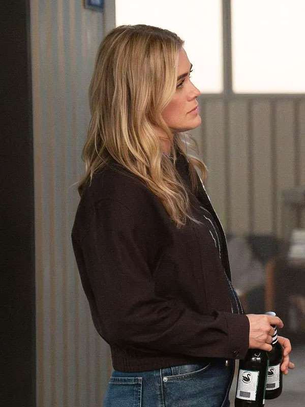 The Hunting Party S02 Melissa Roxburgh Brown Jacket