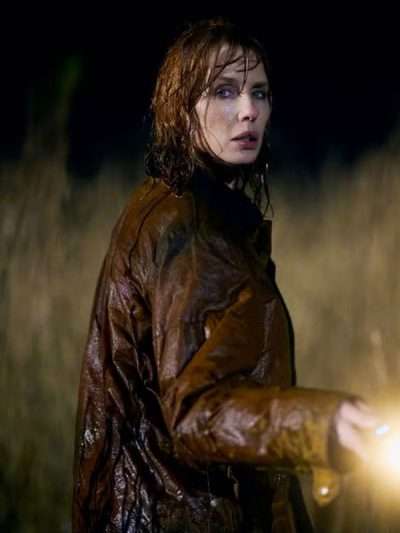 TV Series Under Salt Marsh 2026 Kelly Reilly Brown Cotton Jacket