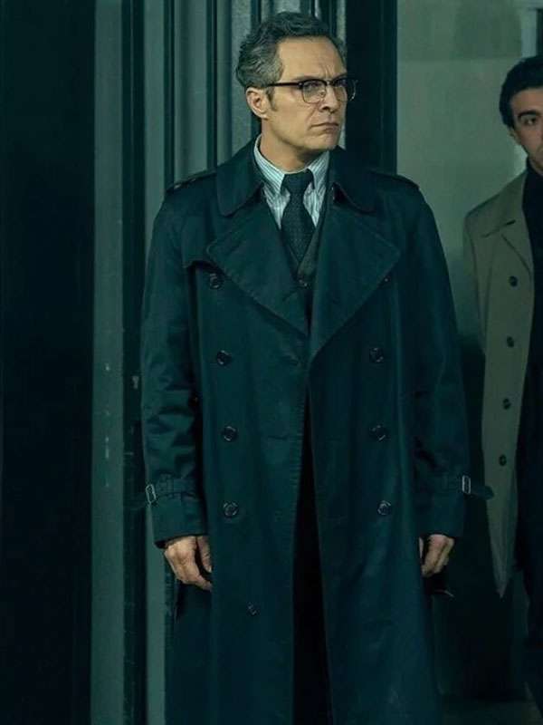 Claudio Santamaria The Big Fake Black Coat