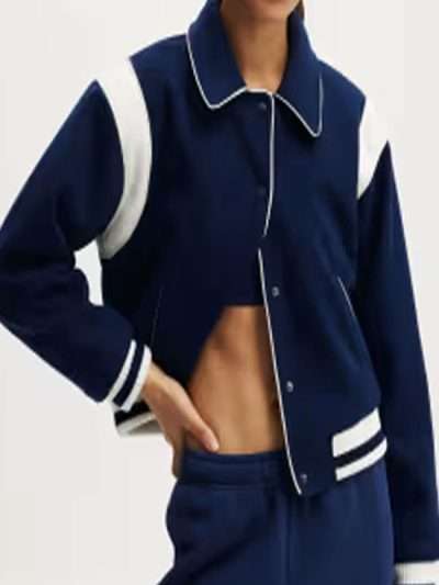 The Burbs S01 Keke Palmer Blue Bomber Jacket